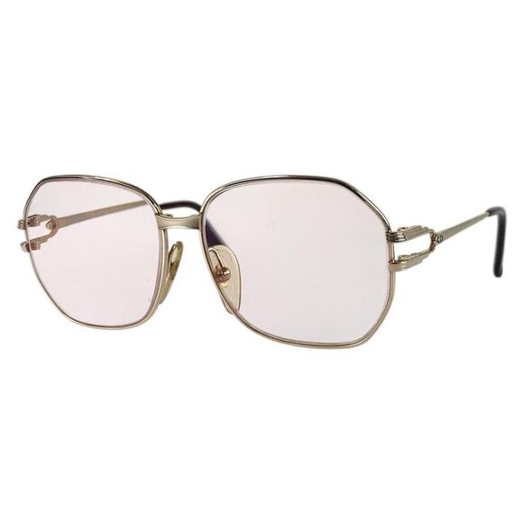 Pre Loved christian dior Women metallic | gold Sunglasses - Picture 1 of 8